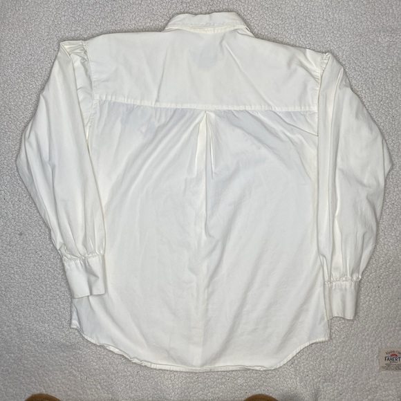 Vintage Woolrich Christmas Embroidered Long Sleeve Button Up Shirt: Size Large - Picture 2 of 11